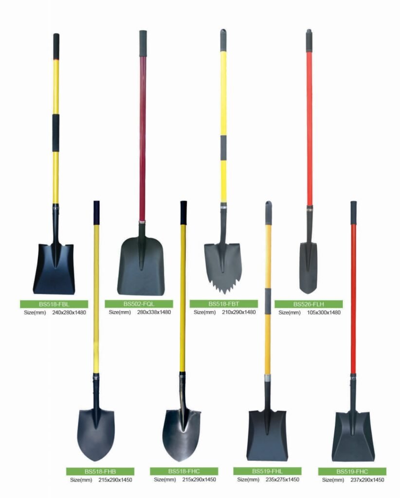 Custom Spade Shovel with Fiberglass Handle: Unmatched Quality and ...